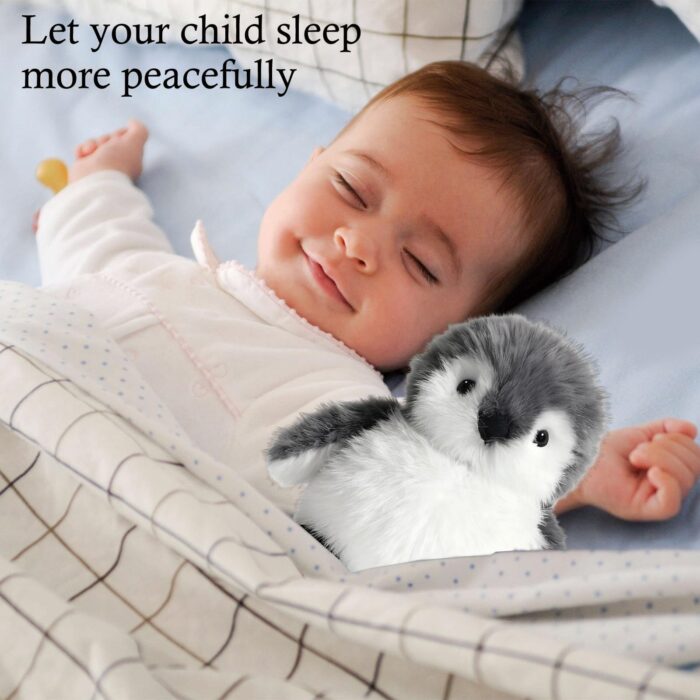 JcvPot Pinguin Kuscheltier, Weiches Stofftier Für Kinder Und Babys, Kuscheltier Pinguin Plüschtier 20 cm, Plüschtier - Image 5