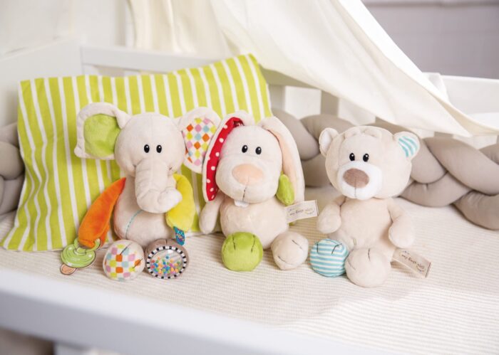 My First NICI Kuscheltier Bär Taps – Plüschtier Stofftier für Babys und Kleinkinder ab der Geburt - Image 4