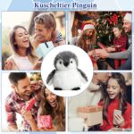 JcvPot Pinguin Kuscheltier, Weiches Stofftier Für Kinder Und Babys, Kuscheltier Pinguin Plüschtier 20 cm, Plüschtier - Image 2